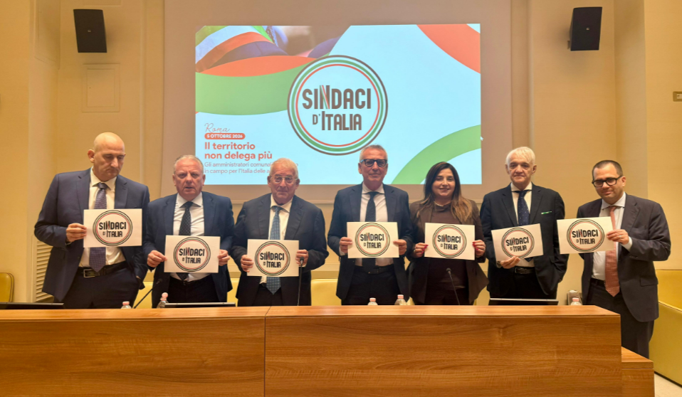 NASCE IL MOVIMENTO POLITICO “SINDACI D’ITALIA”: DA ASSISI LA SVOLTA DEI TERRITORI E DELLE AUTONOMIE
